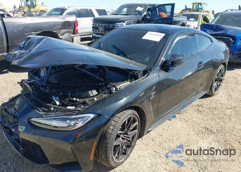 2022 BMW M4 Competition z USA, uszkodzony, nr VIN WBS33AZ02NCJ89424